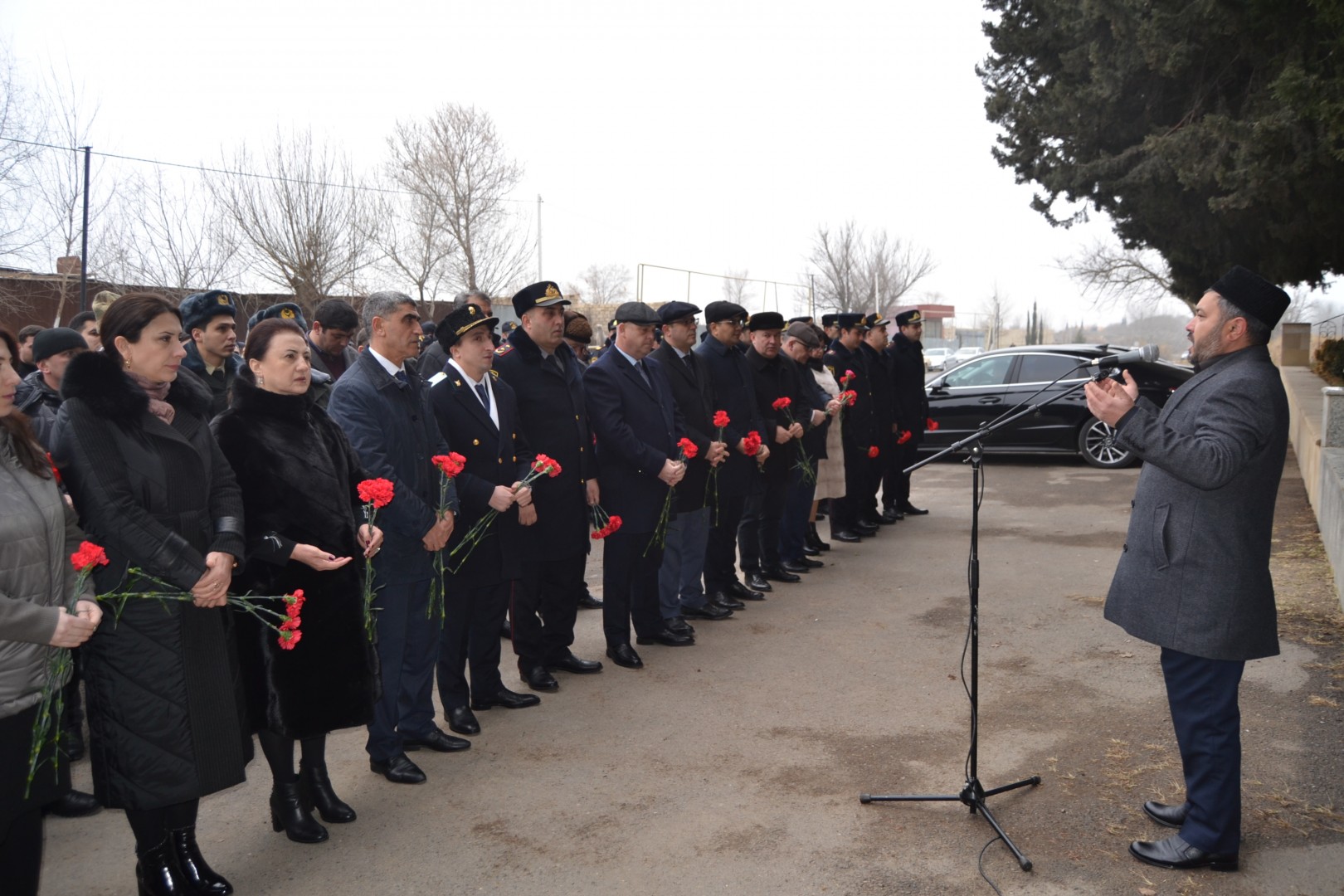 Füzuli rayonunda bir dəqiqəlik sükutla şəhidlərin əziz xatirəsi yad edilib