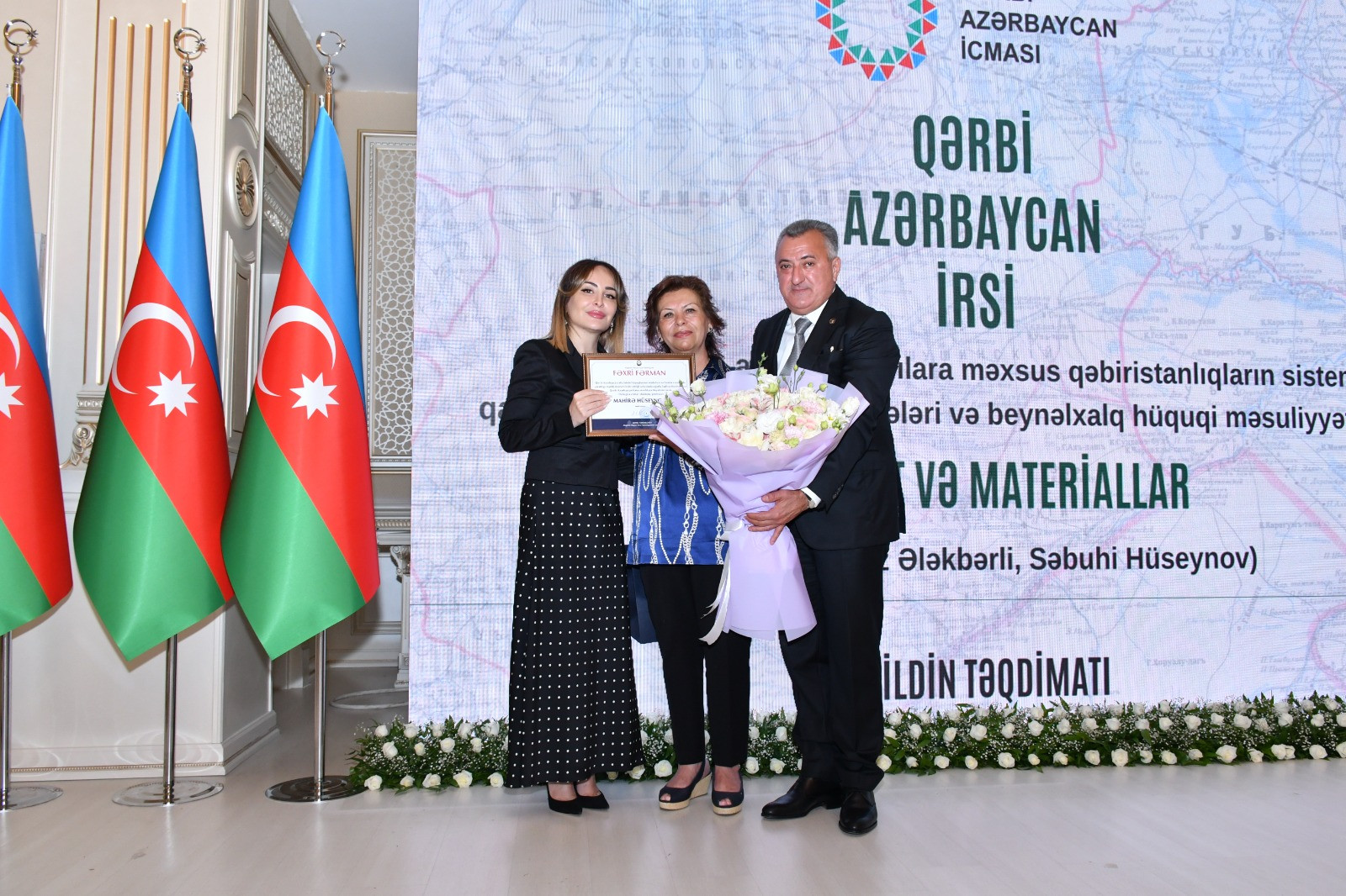 Abşeron rayonunda “Qərbi Azərbaycan İrsi” kitabının təqdimetmə mərasimi keçirilib