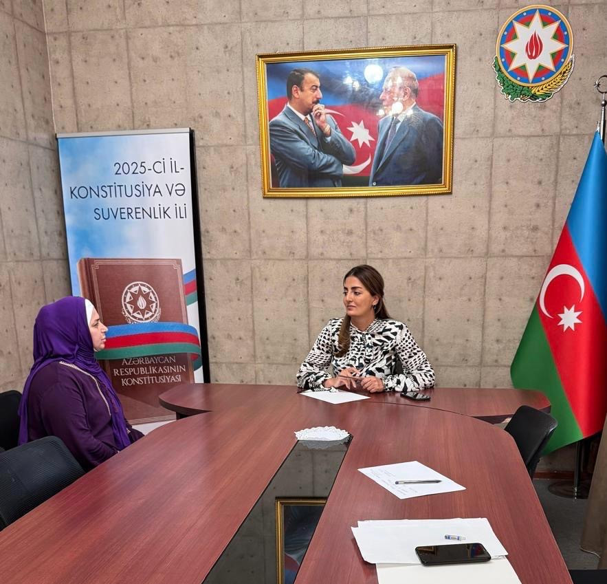 Könül Nurullayeva növbəti vətəndaş qəbulunu keçirib