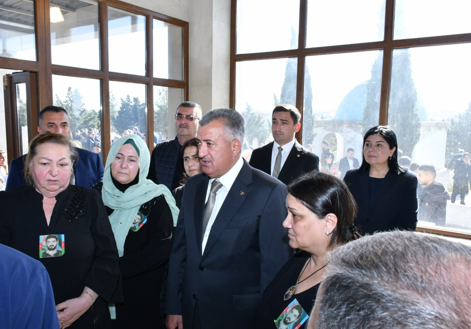 Birinci Qarabağ Müharibəsi şəhidi Abdulla Quliyevin Saray Şəhidlər Xiyabanında dəfn mərasimi keçirilib