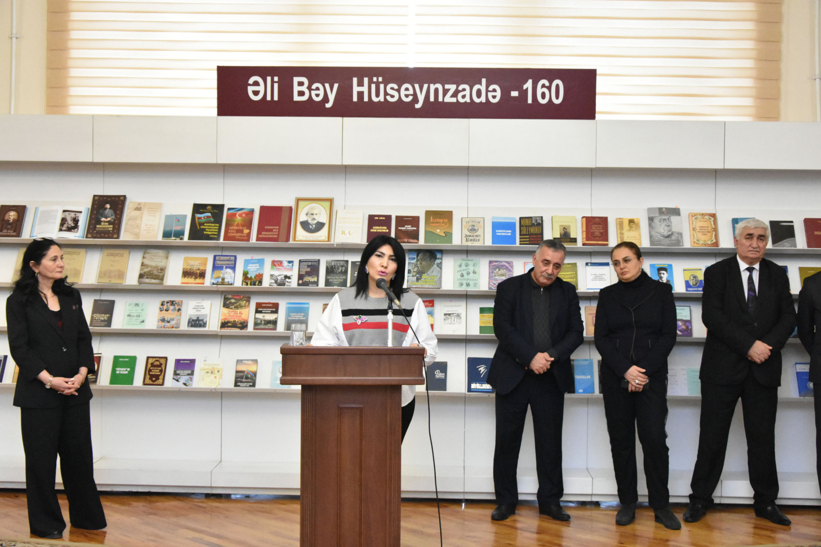 Əli bəy Hüseynzadənin anadan olmasının 160 illik yubileyi münasibətilə kitab sərgisinin açılış mərasimi keçirilib