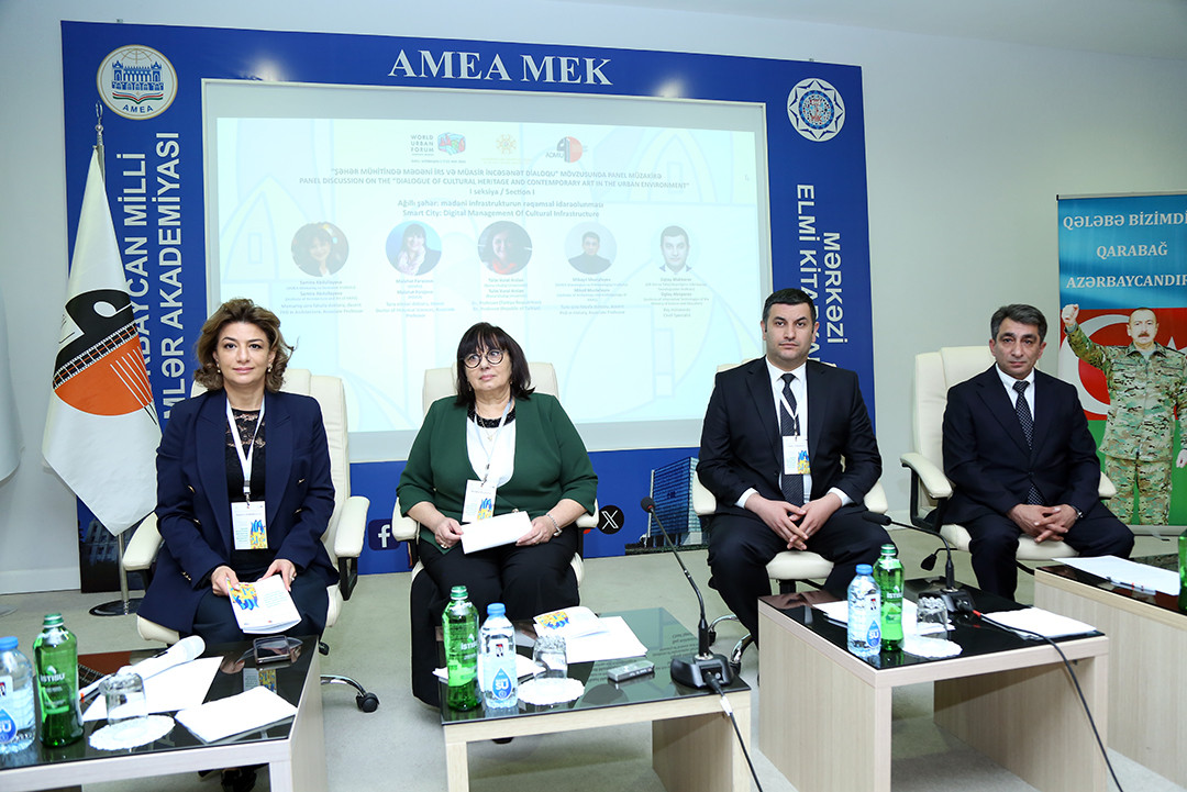 ETN İnformasiya Texnologiyaları İnstitutunun əməkdaşları “Şəhər mühitində mədəni irs və müasir incəsənət dialoqu” mövzusunda keçirilən tədbirdə iştirak ediblər