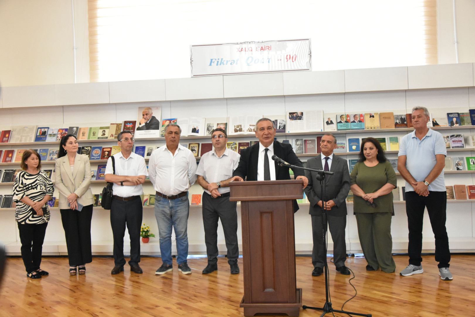 Milli Kitabxanada Xalq şairi Fikrət Qocanın 90 illik yubleyinə həsr olunmuş “Xalq şairi Fikrət Qoca” adlı tədbir keçirilib