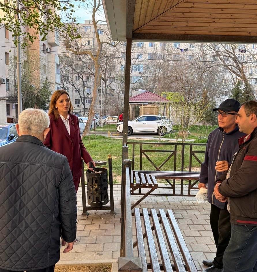 Könül Nurullayeva vətəndaşlarla növbəti dəfə görüş keçirib