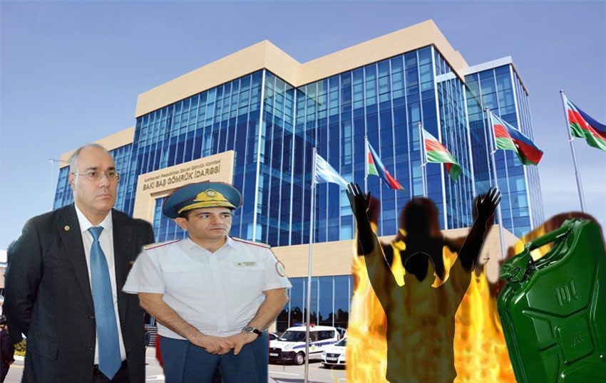 Bakı Baş Gömrük İdarəsində intihara cəhd: Sahibkar özünü yandırmaq istədi –