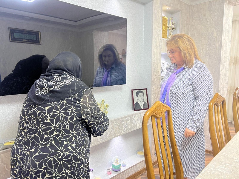 Hicran Hüseynova Sumqayıt şəhərində seçicilərlə daha bir görüş keçirdi