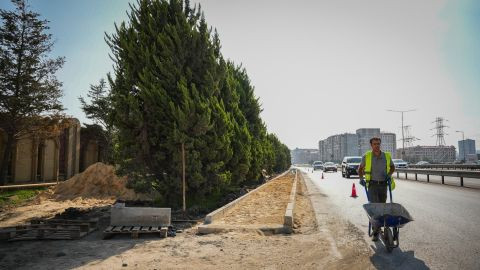 Abşeron rayonunda genişmiqyaslı abadlıq-quruculuq işləri davam etdirilir