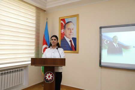 Bitki Mühafizə və Texniki Bitkilər Elmi-Tədqiqat İnstitutunda 15 İyun – Milli Qurtuluş Gününə həsr olunmuş tədbir keçirilib