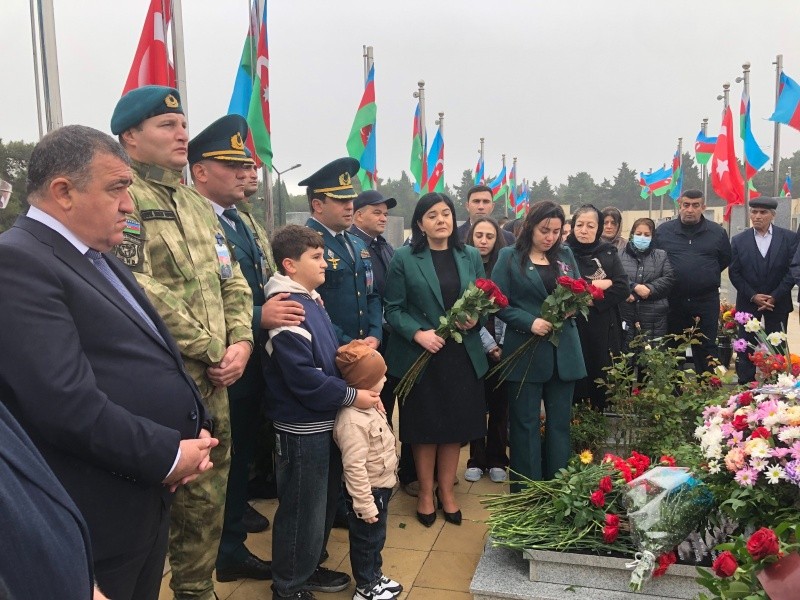 Abşeron rayonunda şəhidlik zirvəsinə ucalan qəhrəman oğulların il dönümləri qeyd olunur