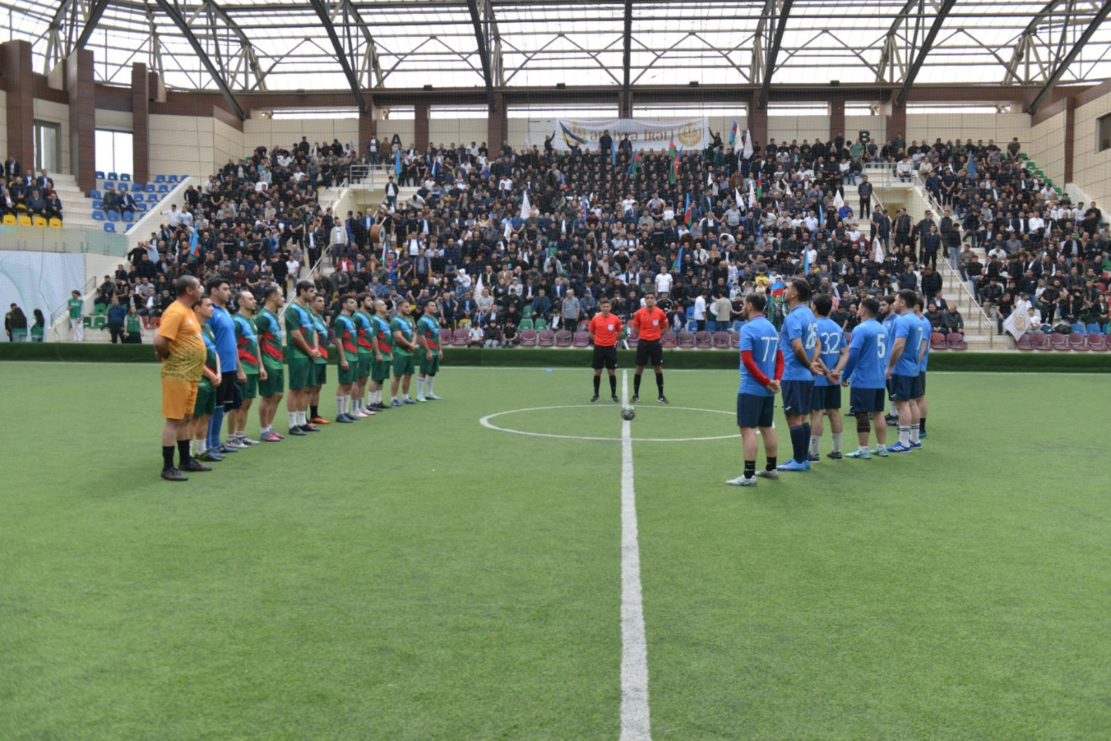 Heydər Əliyevin xatirəsinə həsr olunmuş III minifutbol turniri:Ədliyyə Nazirliyinin komandası...