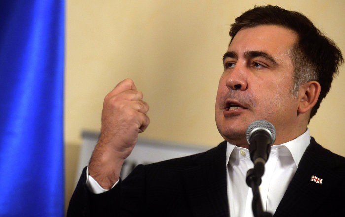 Bunu oğru olmayan prezident edə bilər - Saakaşvili