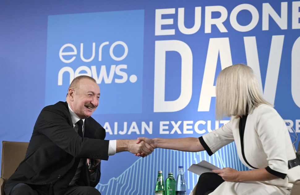 Prezidentin “Euronews”a müsahibə verib-