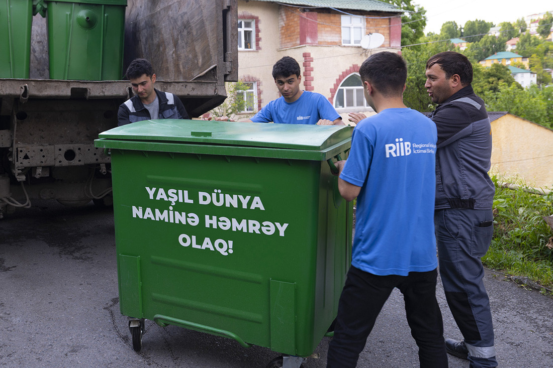 “AzerGold” QSC və RİİB Daşkəsəndə ekoloji tədbirlər keçirib