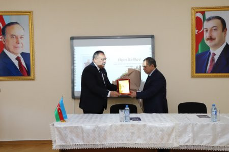 Bitki mühafizəsi sahəsinin tanınmış alimi Elçin Xəlilovun yubiley tədbiri keçirilib