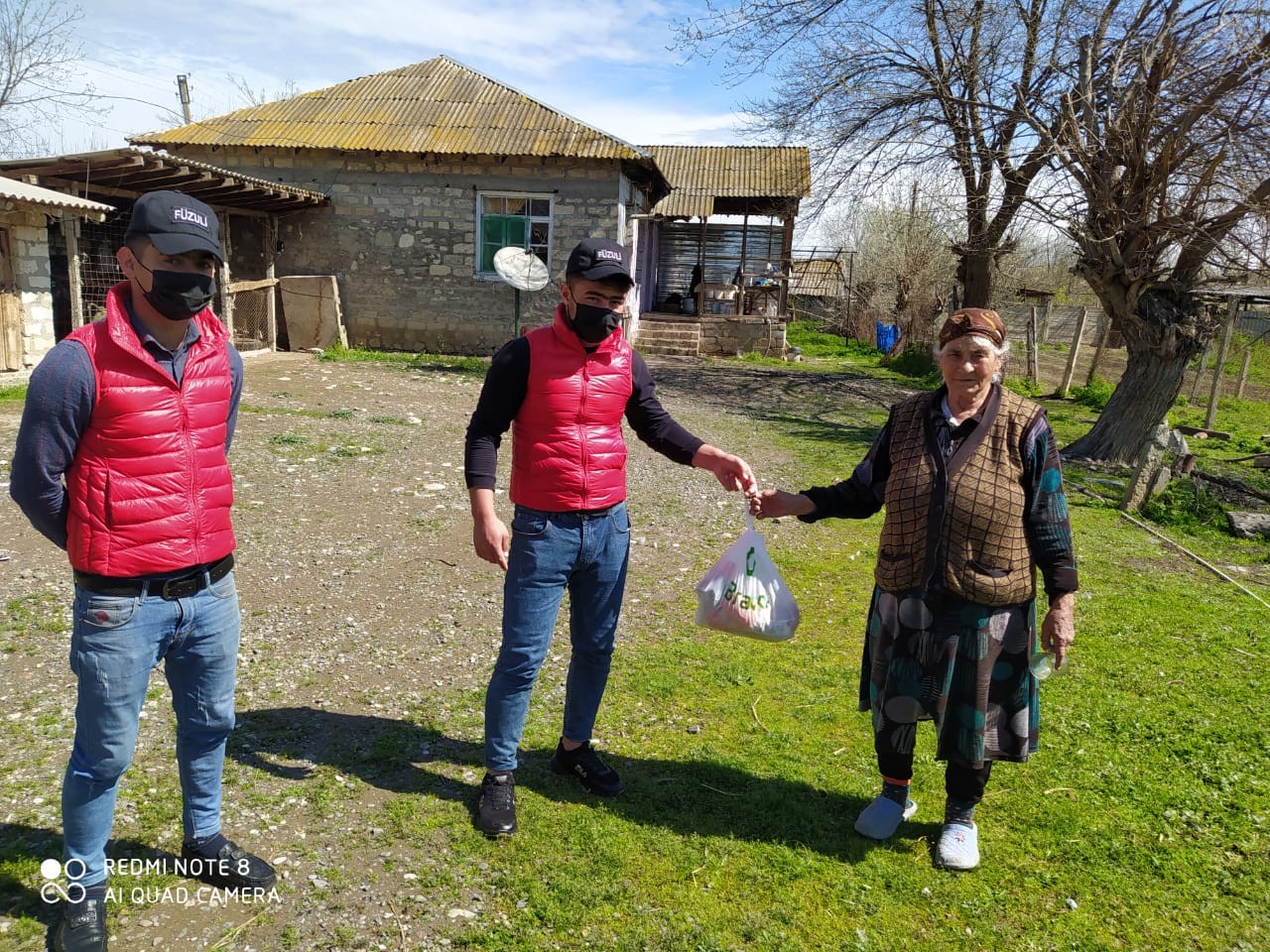 Füzuli rayonda yaşlı insanlar və aztəminatlı ailələr üçün yardım aksiyası keçirilir