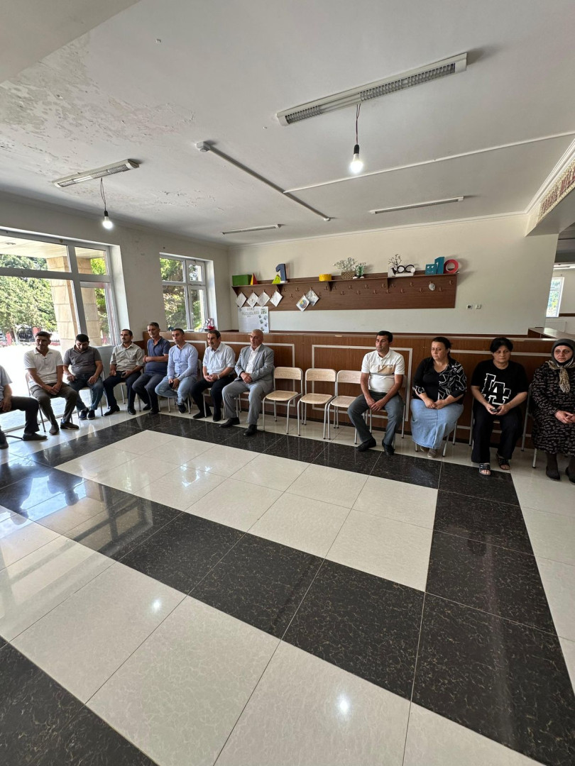 Deputat Fəzail İbrahimli Masallıda seçicilərlə görüş keçirib və vətəndaşları qəbul edib –