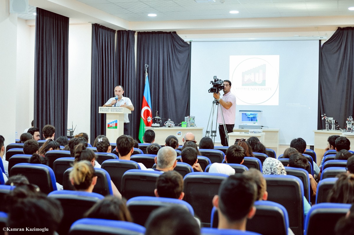 Qərbi Kaspi Universitetində Gənclərin və Məktəblilərin Yay Mühəndislik Forumu keçirilib