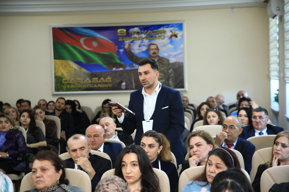 Bitki Mühafizə və Texniki Bitkilər Elmi-Tədqiqat İnstitutunda “Biotorpaq: Elmlə yaşayan kənd təsərrüfatı” mövzusunda respublika elmi-praktik konfransı keçirilib