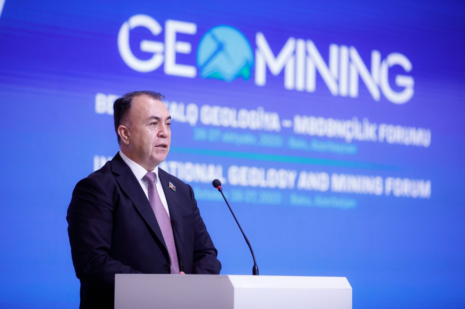 Beynəlxalq Geologiya-Mədənçilik Forumunun rəsmi açılış mərasimi keçirilib-