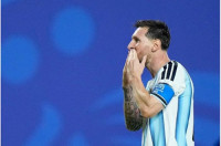 Messi altı dünya çempionatında oynayan ilk futbolçu oldu