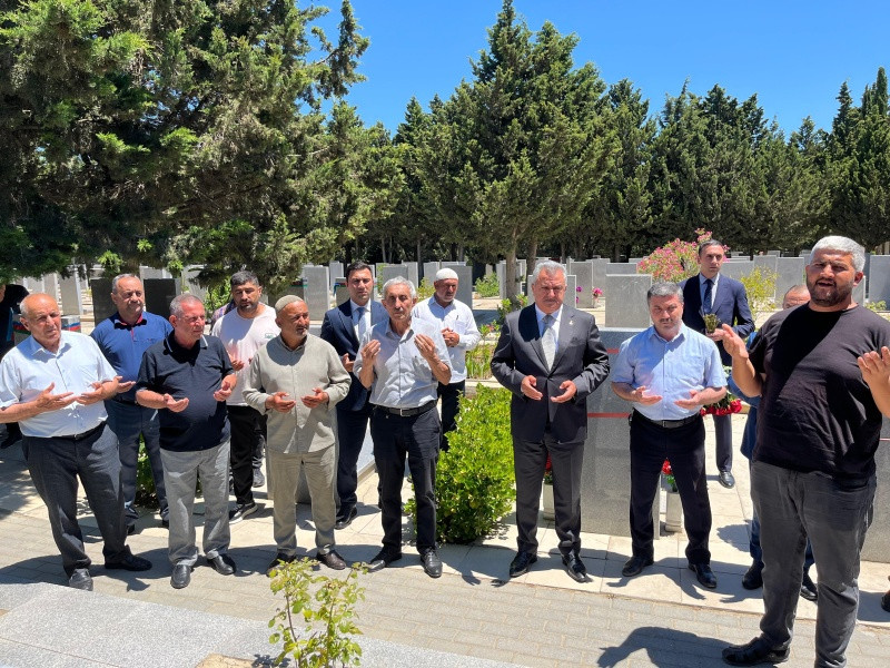 Abşeron rayonunda şəhidlərimiz və onların ailə üzvləri ziyarət olunub