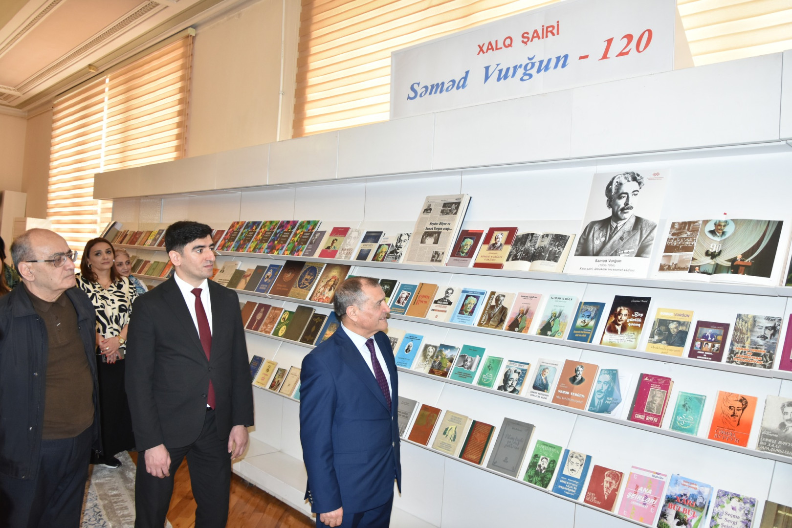 XX əsr Azərbaycan ədəbiyyatının görkəmli siması Səməd Vurğunun 120 illiyinə həsr olunmuş tədbir keçirilib