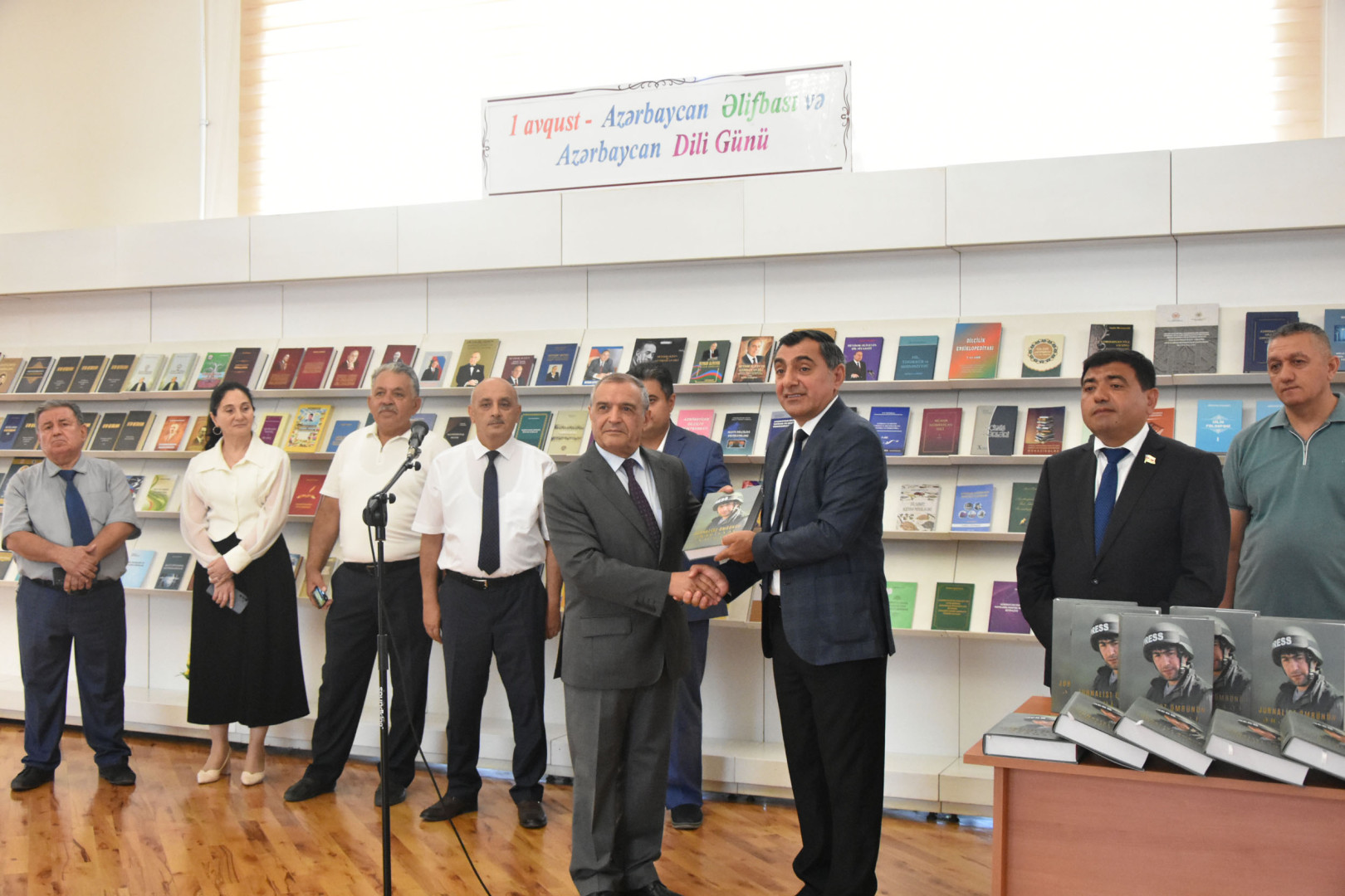 Milli Kitabxanada Azərbaycan əlifbası və Azərbaycan dili günü münasibətilə tədbir keçirilib