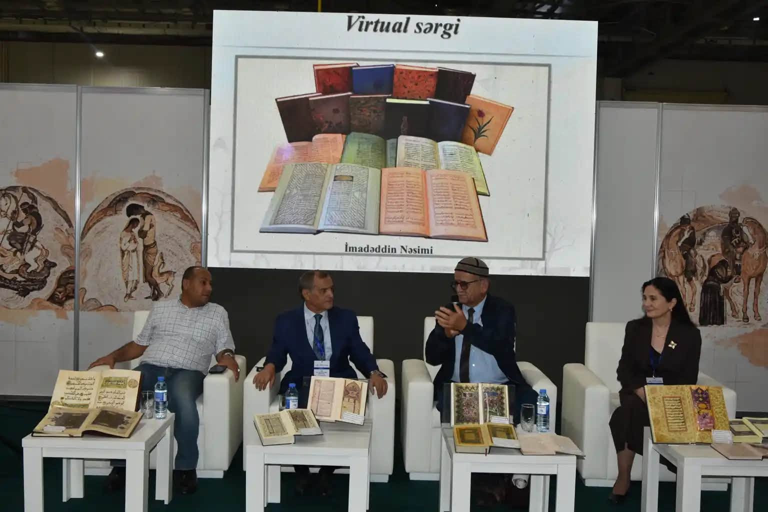 “Milli mənəvi dəyərlərin Vətənə qayıdışı” layihəsi üzrə dünya kitabxanalarında mühafizə olunan Azərbaycan ədəbiyyatı klassiklərinin əlyazmalarının reprint nəşrlərinin təqdimatı keçirilib