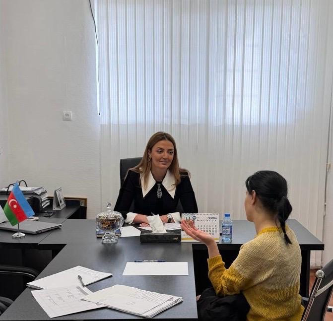 Könül Nurullayeva növbəti vətəndaş qəbulunu keçirib