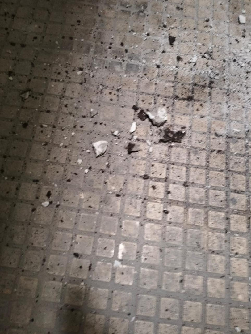 Səbail rayonunda tarixi binanın blokuna dair tavanın təmirinə ehtiyac duyulur