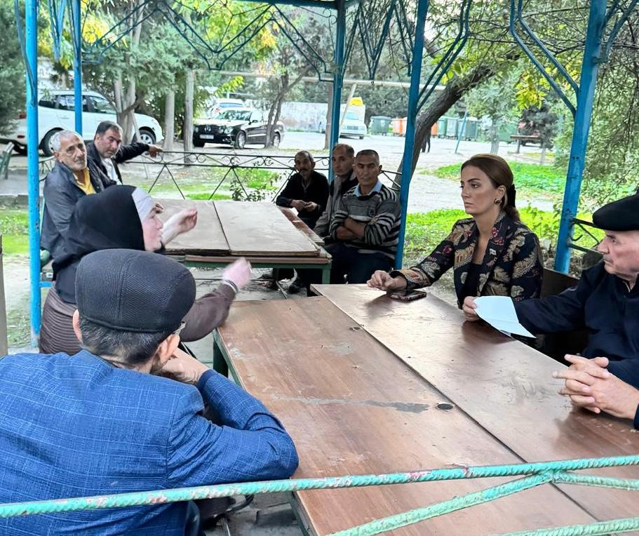 Könül Nurullayeva vətəndaşlarla görüş keçirib