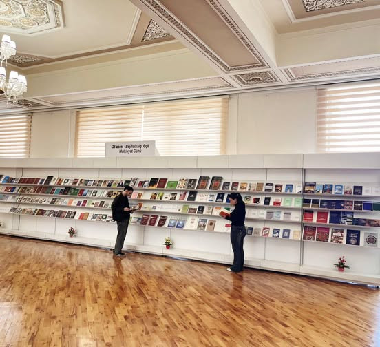 Milli Kitabxanada “26 aprel – Beynəlxalq Əqli Mülkiyyət Günü” adlı kitab sərgisi istifadəçilərə təqdim edilib