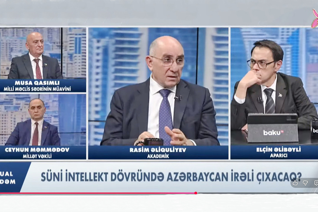 Akademik Rasim Əliquliyev “Baku TV”nin “Aktual gündəm” verilişinin qonağı olub