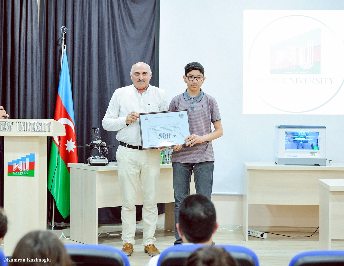 Qərbi Kaspi Universitetində Gənclərin və Məktəblilərin Yay Mühəndislik Forumu keçirilib