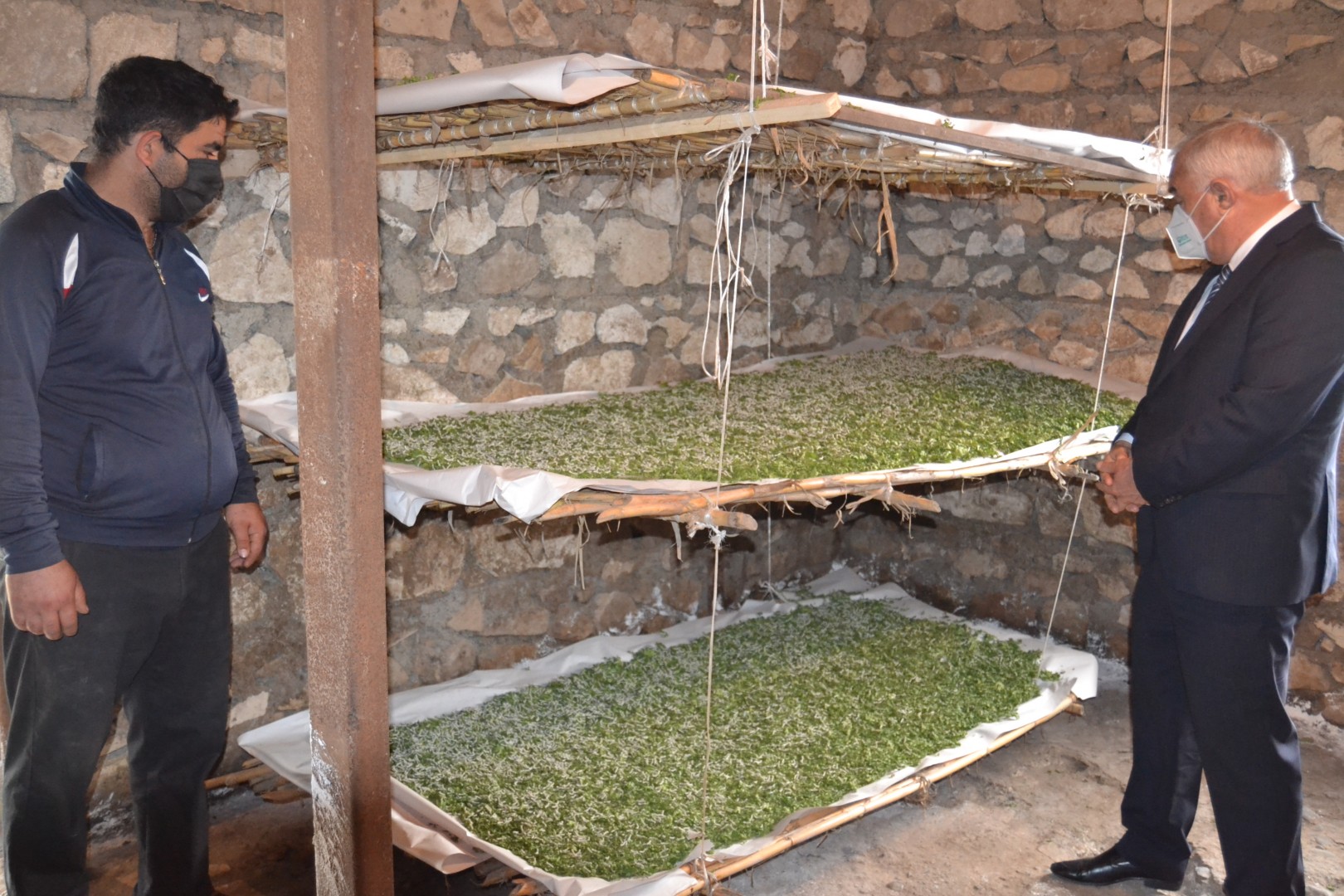 Füzuli Rayon İcra Hakimiyyətinin başçısı Alı Alıyev, barama saxlanılan məntəqələrdə oldu-