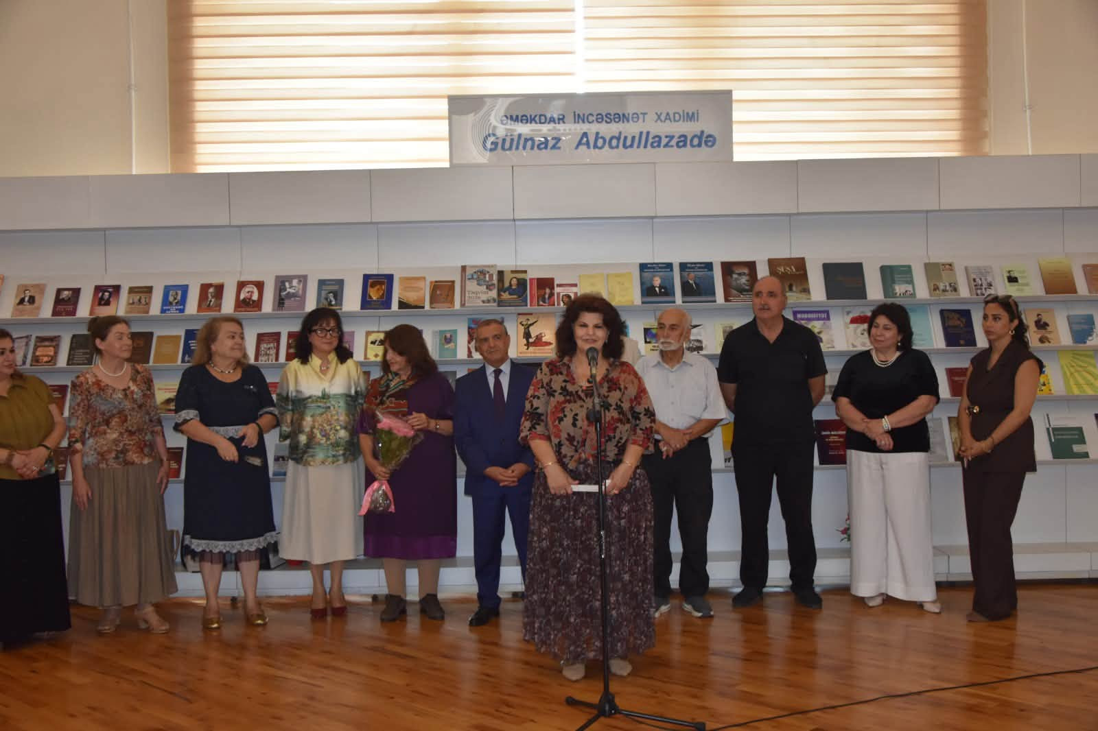 Milli Kitabxanada Bakı Musiqi Akademiyasının elmi-tədqiqat və yaradıcılıq işləri üzrə prorektoru, bəstəkar-musiqişünas, filosof, fəlsəfə elmləri doktoru, professor Gülnaz Abdullazadənin 80 illik yubileyinə həsr olunmuş tədbir keçirilib