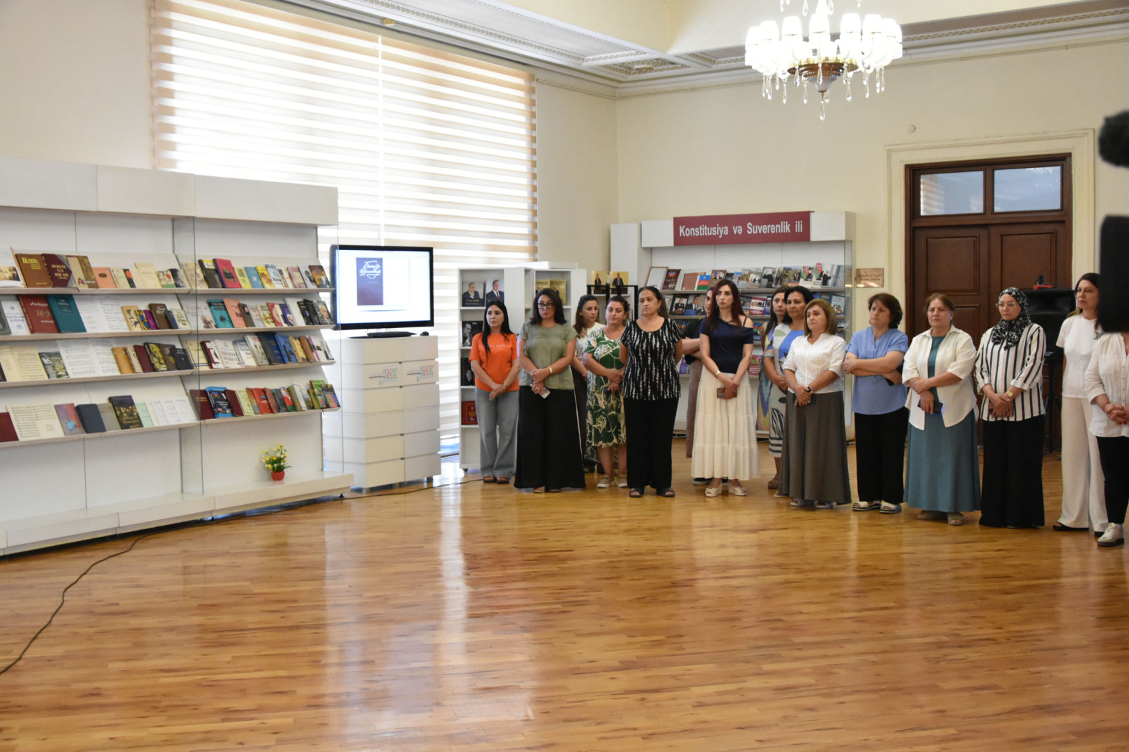 Milli Kitabxanada Xalq şairi Bəxtiyar Vahabzadənin 100 illik yubileyinə həsr olunmuş tədbir keçirilib