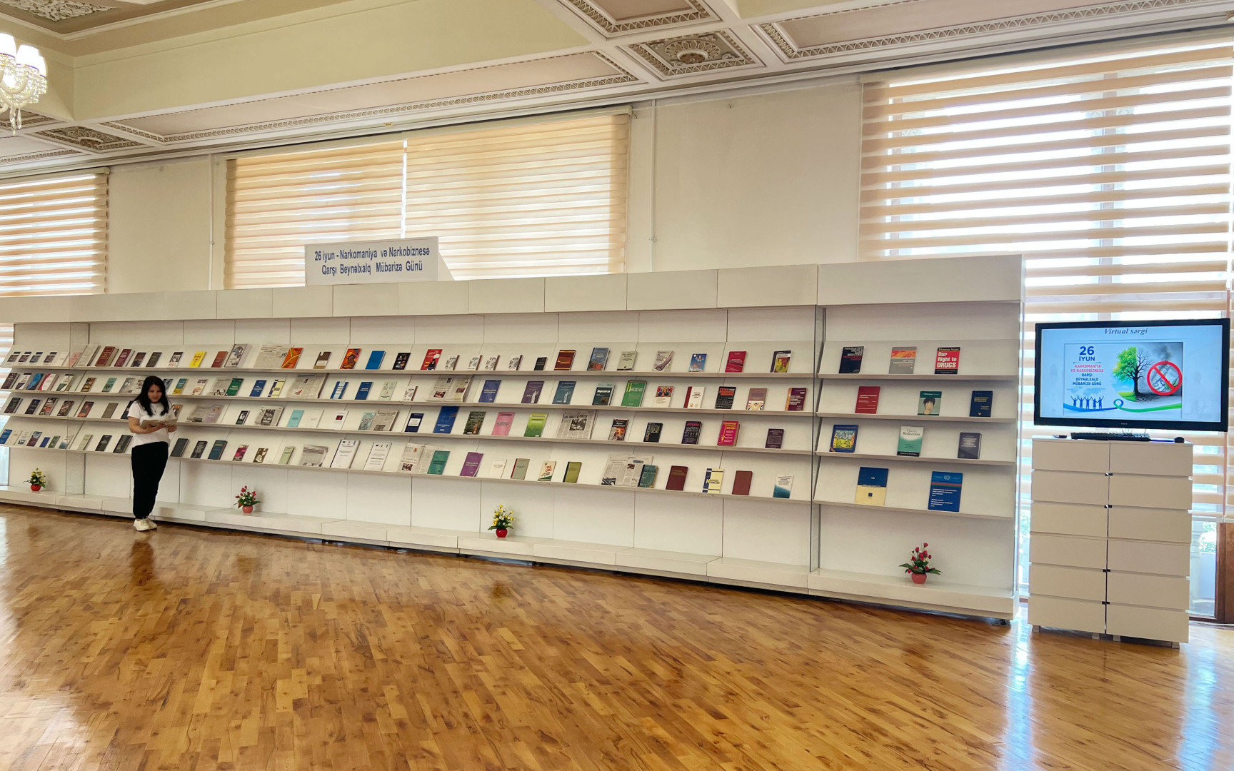 Milli Kitabxanada “26 iyun – Narkomaniyaya və Narkobiznesə Qarşı Beynəlxalq Mübarizə Günü” adlı virtual və eyniadlı ənənəvi kitab sərgisi istifadəçilərə təqdim olunub