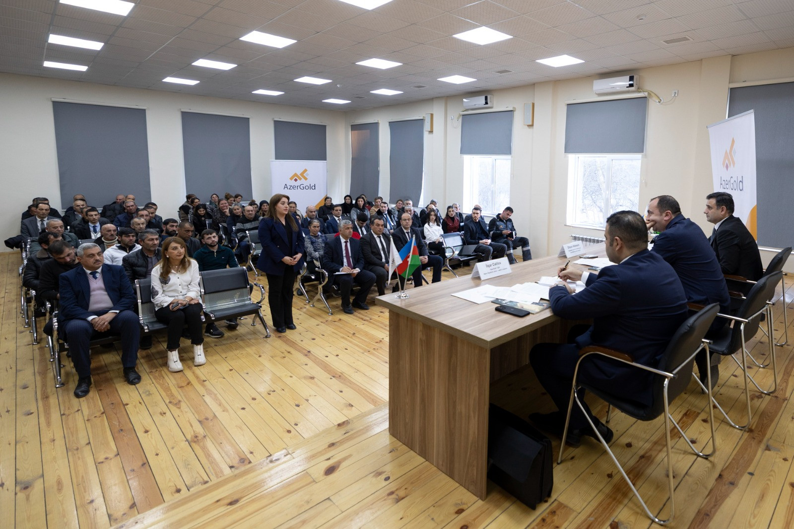 “AzerGold” QSC Daşkəsəndə yerli icmalarla növbəti görüş keçirib