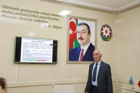 Bitki Mühafizə və Texniki Bitkilər Elmi-Tədqiqat İnstitutunda növbəti təlim keçirilib