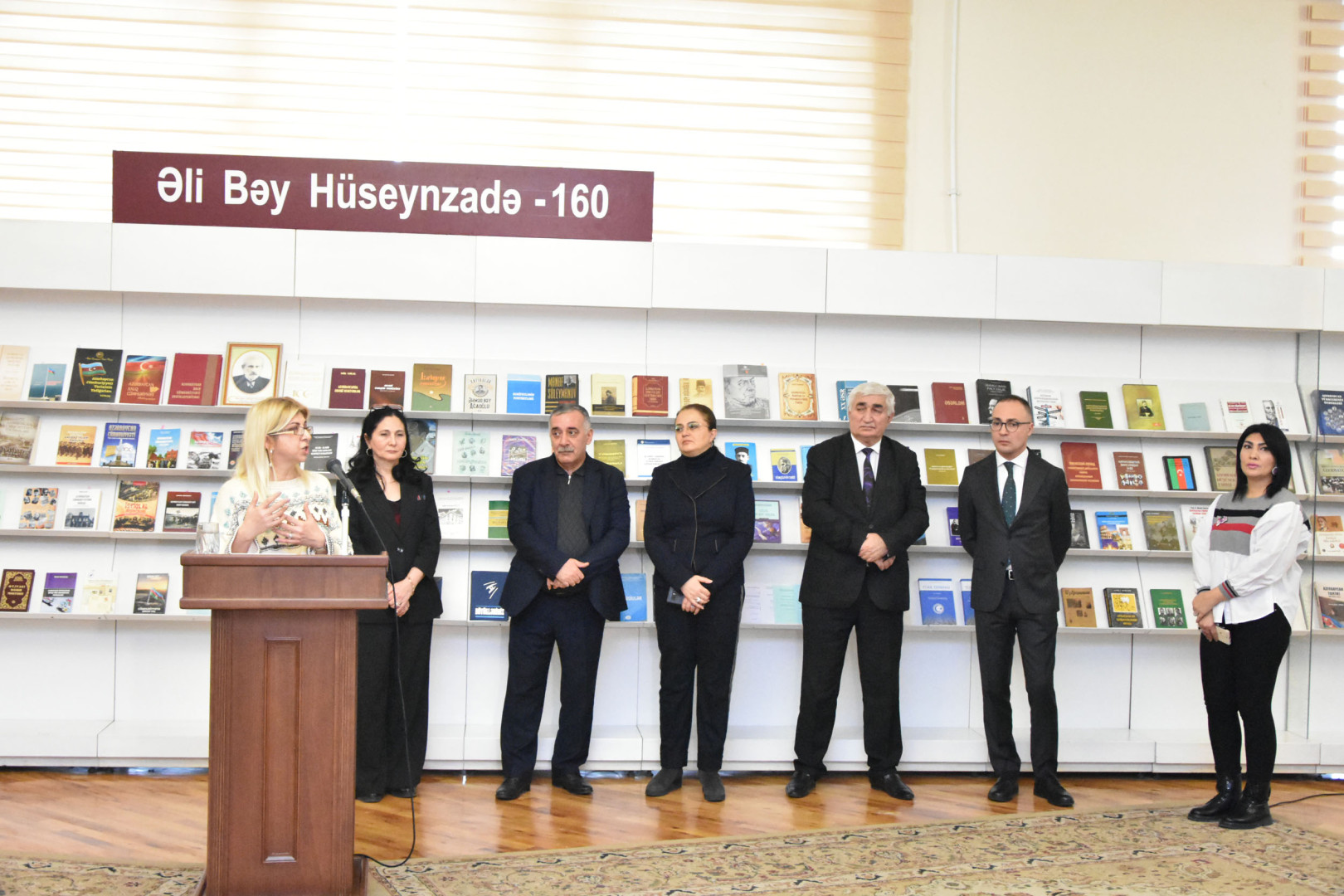 Əli bəy Hüseynzadənin anadan olmasının 160 illik yubileyi münasibətilə kitab sərgisinin açılış mərasimi keçirilib