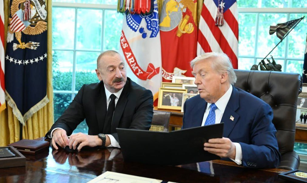 Donald Tramp İlham Əliyevin Şuşa Forumundakı çıxışı ilə bağlı paylaşım etdi