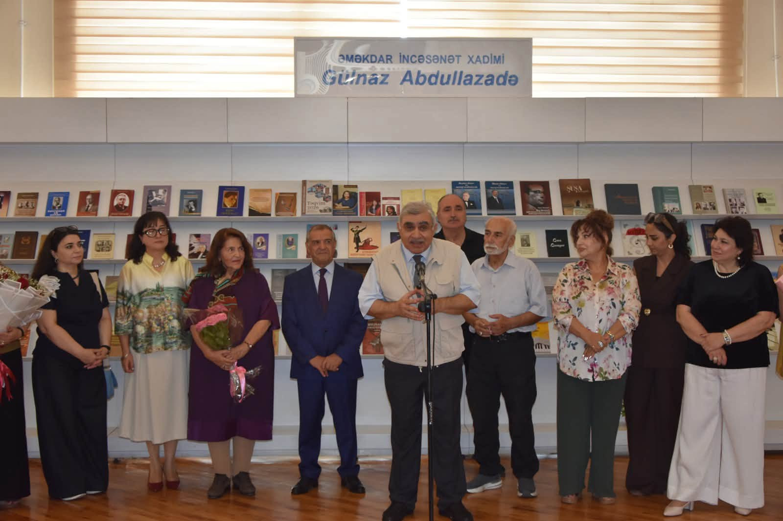Milli Kitabxanada Bakı Musiqi Akademiyasının elmi-tədqiqat və yaradıcılıq işləri üzrə prorektoru, bəstəkar-musiqişünas, filosof, fəlsəfə elmləri doktoru, professor Gülnaz Abdullazadənin 80 illik yubileyinə həsr olunmuş tədbir keçirilib