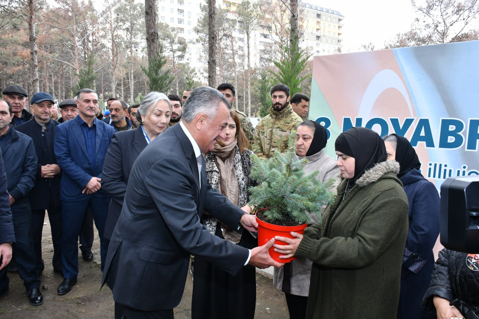 ABŞERONDA ZƏFƏR GÜNÜ İLƏ ƏLAQƏDAR AĞACƏKMƏ AKSİYASI KEÇİRİLİB