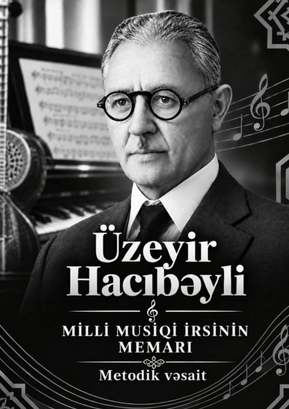 Milli Kitabxana tərəfindən hazırlanmış “Üzeyir Hacıbəyli: milli musiqi irsinin memarı” adlı metodik vəsait onlayn rejimdə istifadəçilərə təqdim olunub