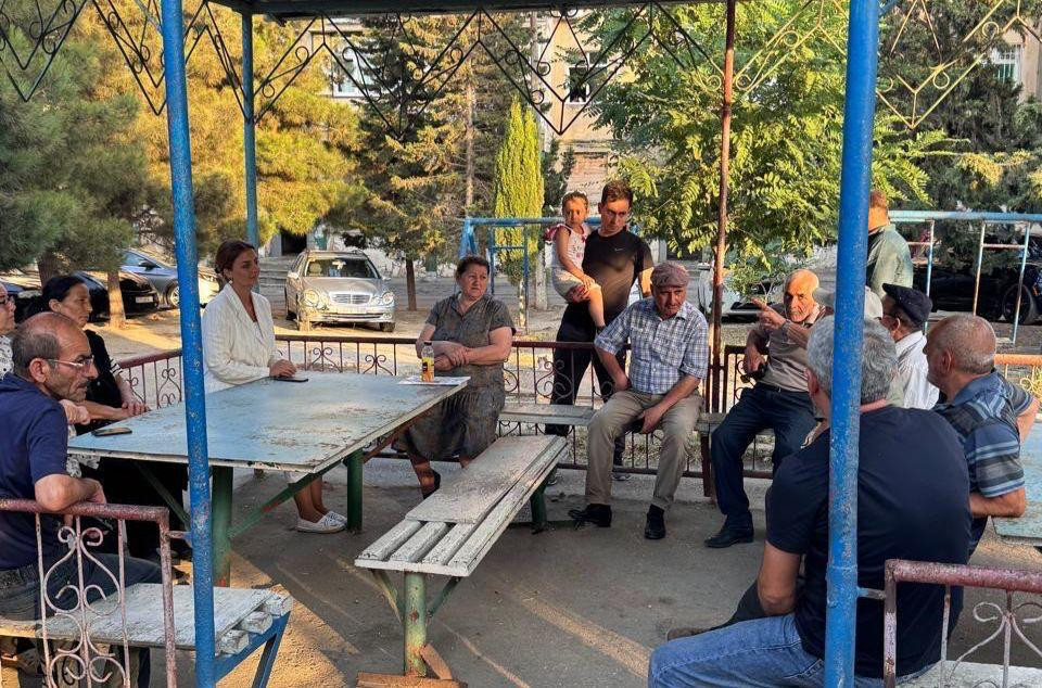 Könül Nurullayeva vətəndaşlarla görüş keçirib