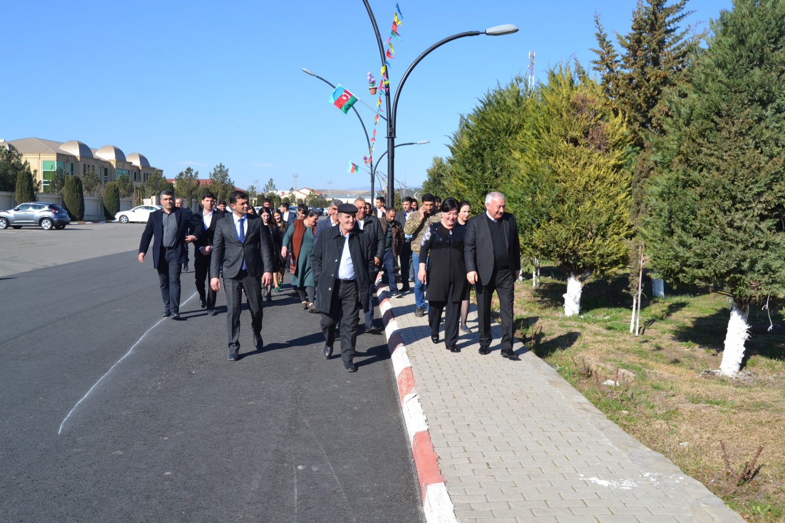 Ulu Öndər Heydər Əliyevin anadan olmasının 100 illiyi münasibətilə Füzulidə ağacəkmə aksiyası...