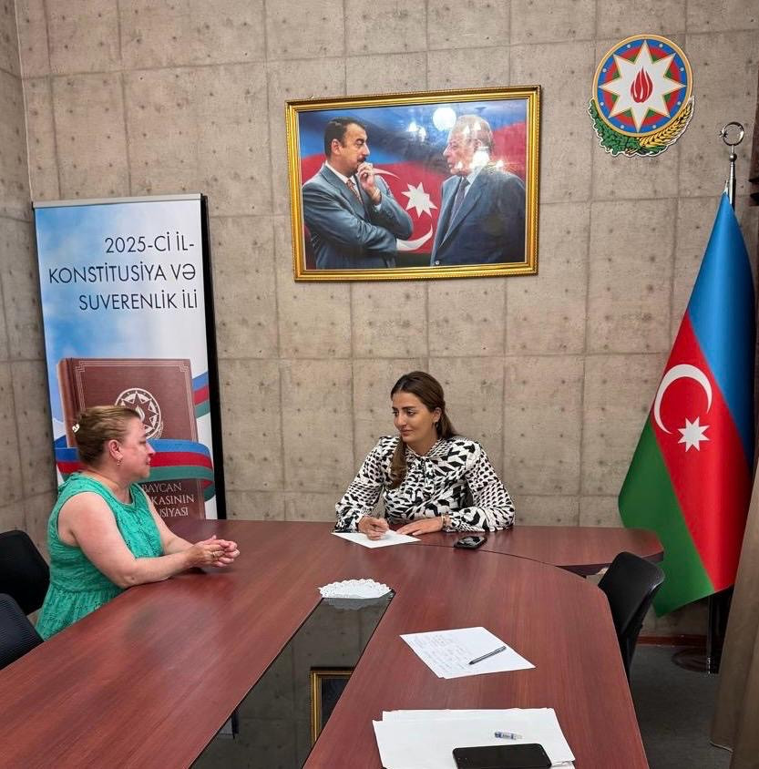 Könül Nurullayeva növbəti vətəndaş qəbulunu keçirib