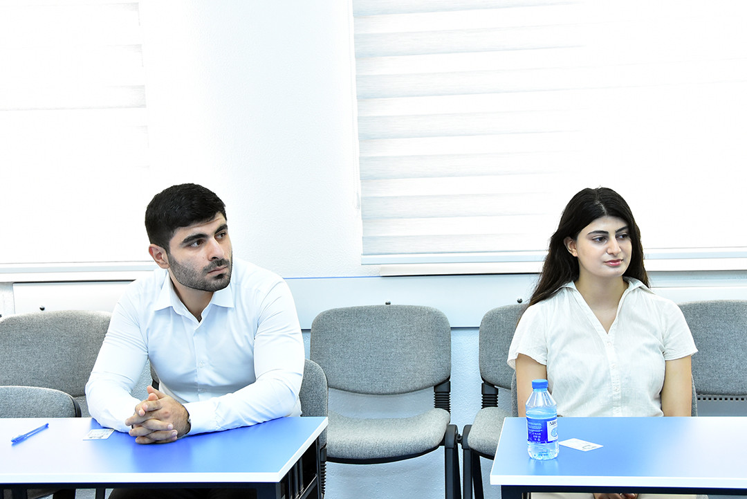 İnstitutda ixtisas fənnindən doktoranturaya qəbul imtahanı keçirilib