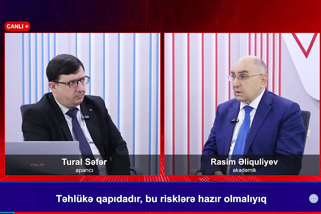 Akademik Rasim Əliquliyev bu dəfə TNS kanalında çıxış edib –